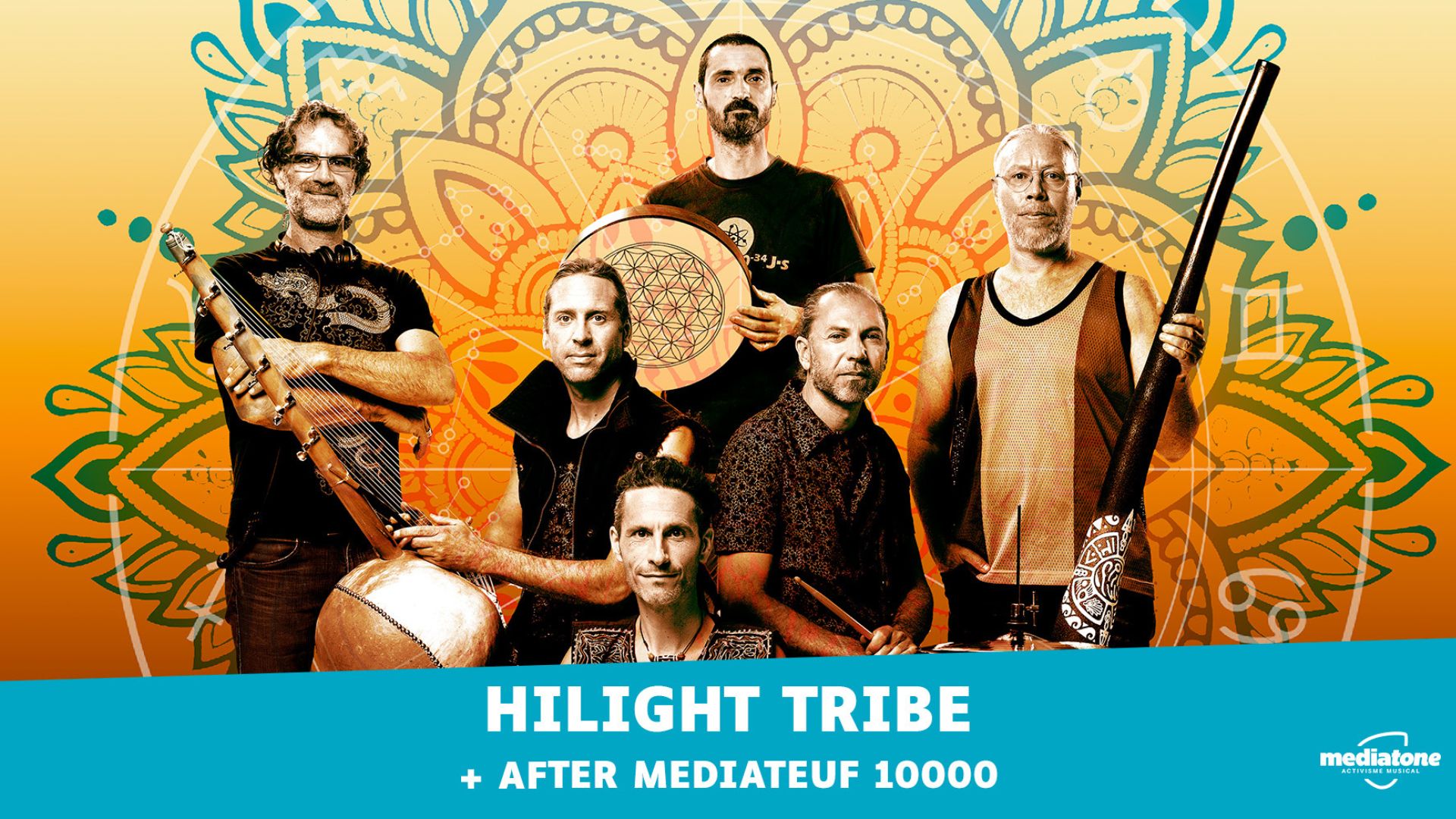 Affiche du concert d'Hilight Tribe