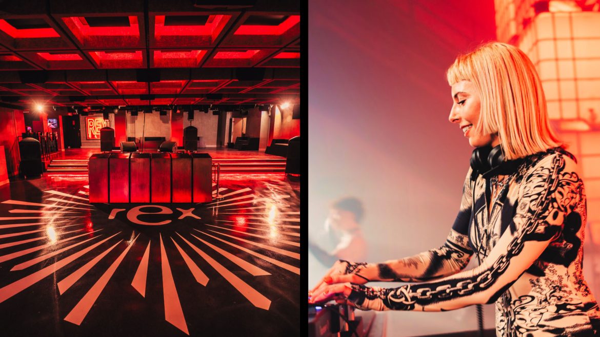 Le Rex club de Paris et la DJ Marhu