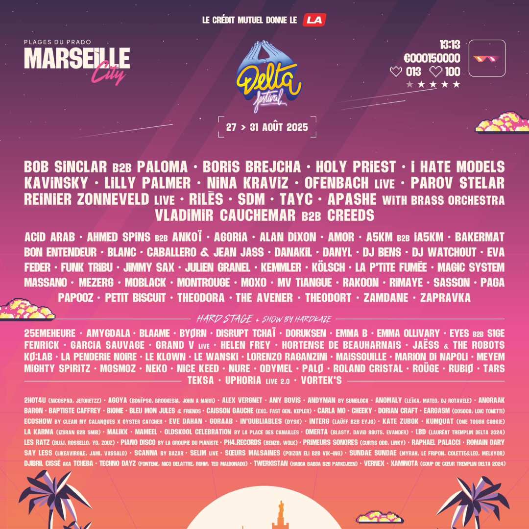Affiche du Delta Festival 2025