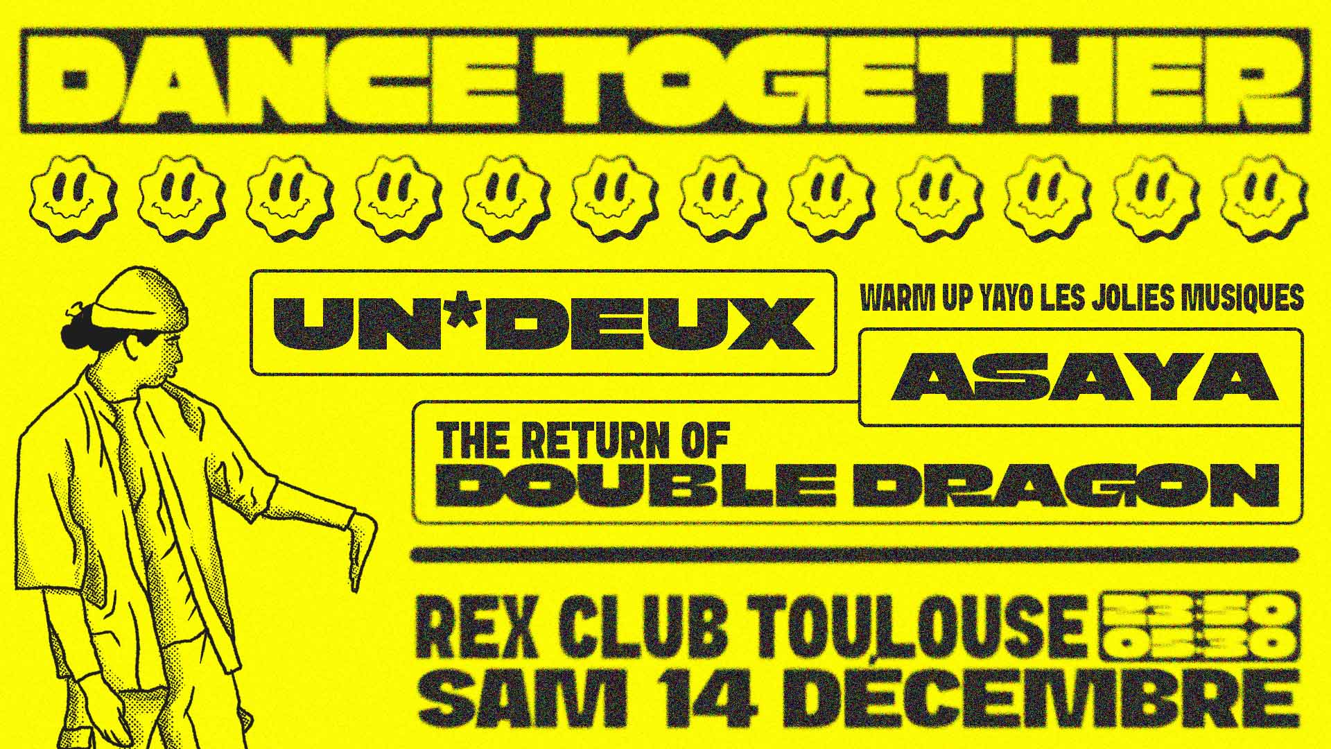 L'affiche de la soirée Dance Together