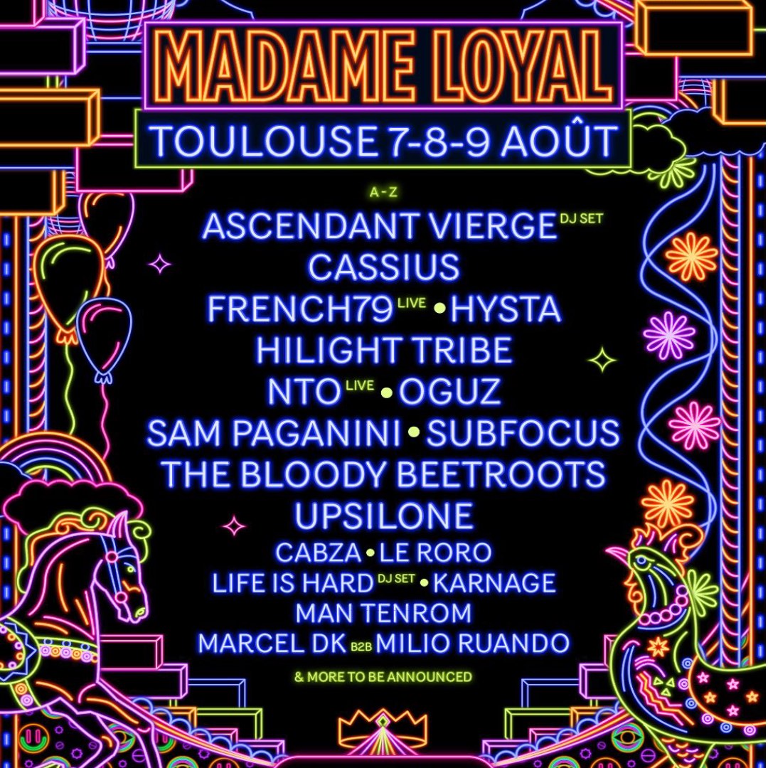 Affiche de Madame Loyal Toulouse