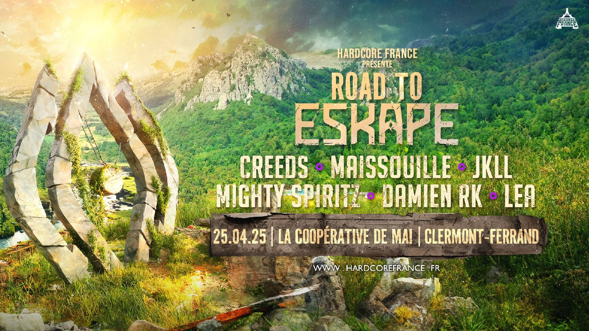 Affiche de la soirée Road to Eskape
