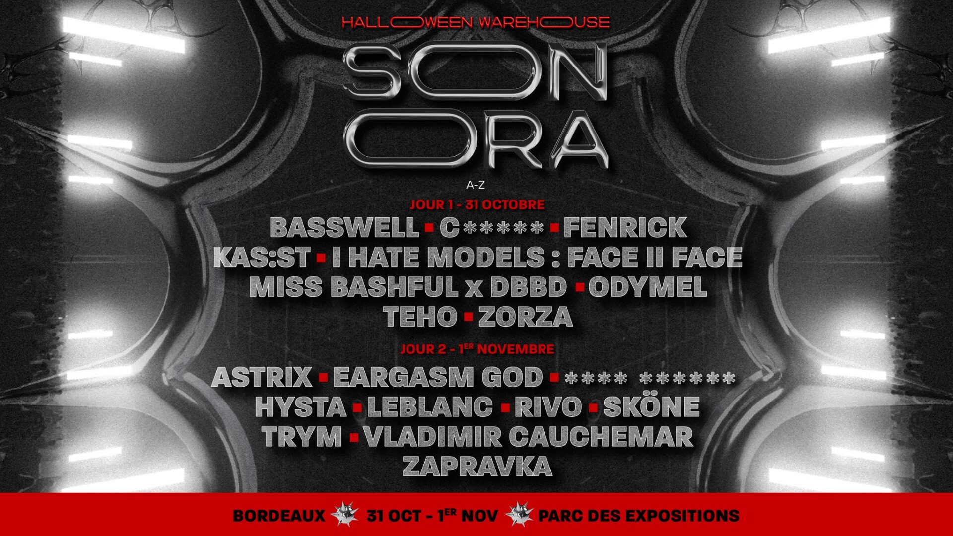 Affiche du festival Sonora