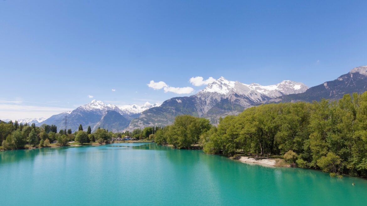 Le domaine des îles à Sion, en Suisse