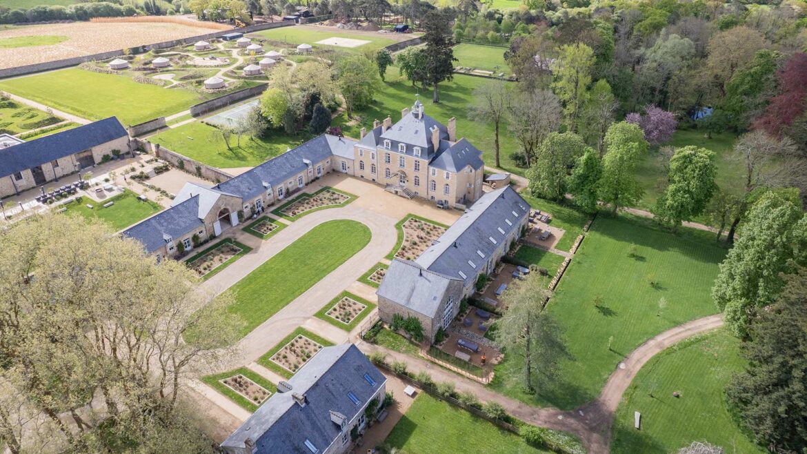 Le domaine Le Mezo, dans le Morbihan © Laurie Dareau