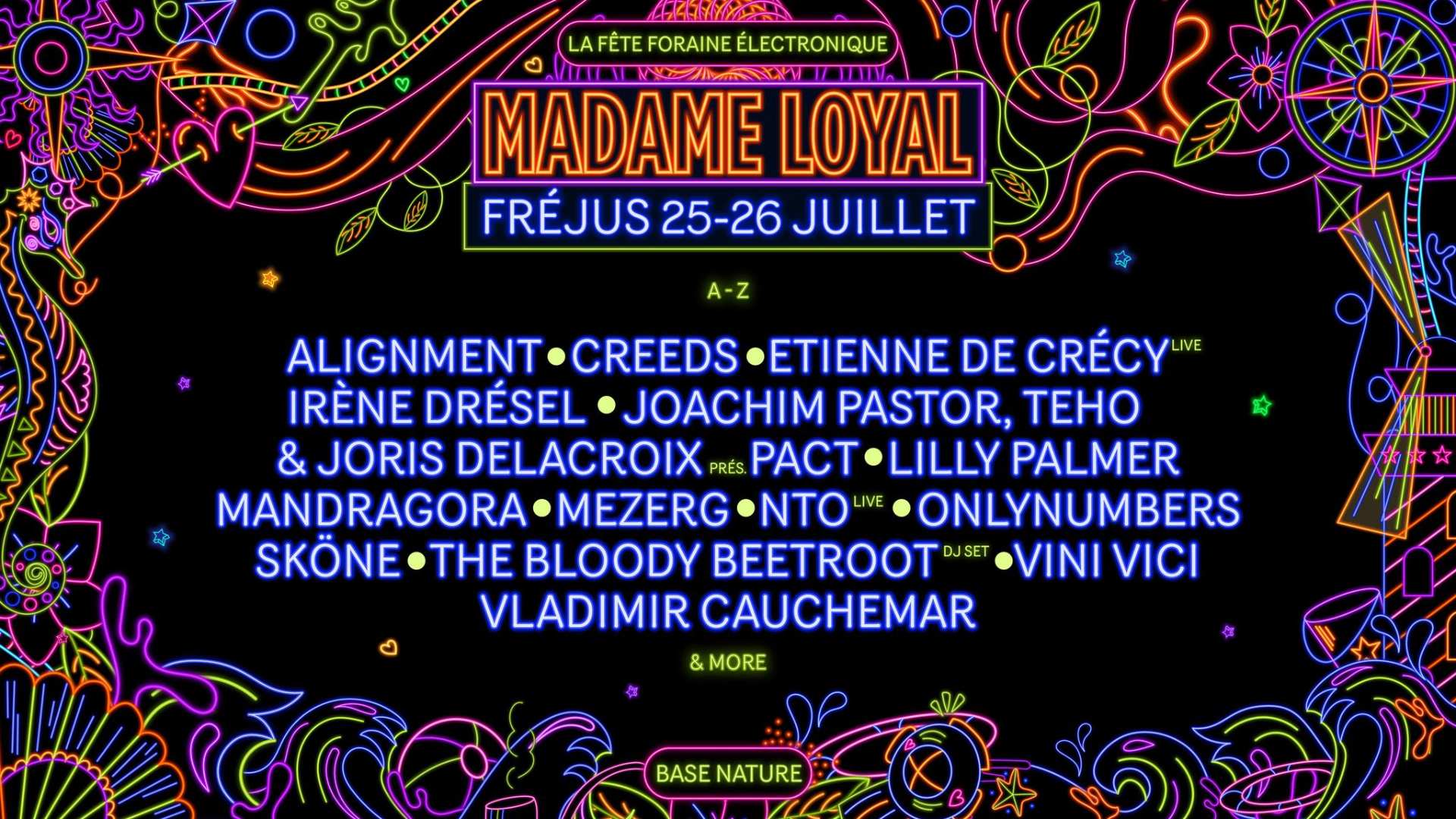 L'affiche de Mme Loyal à Fréjus